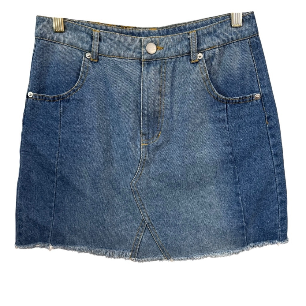 Altar'd State Denim Skirt Size S Blue